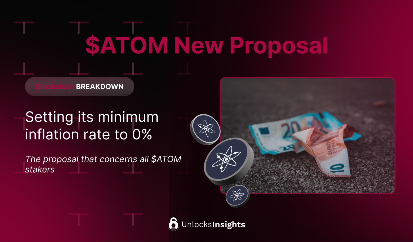 New proposal for $ATOM to set the minimum inflation rate to 0%