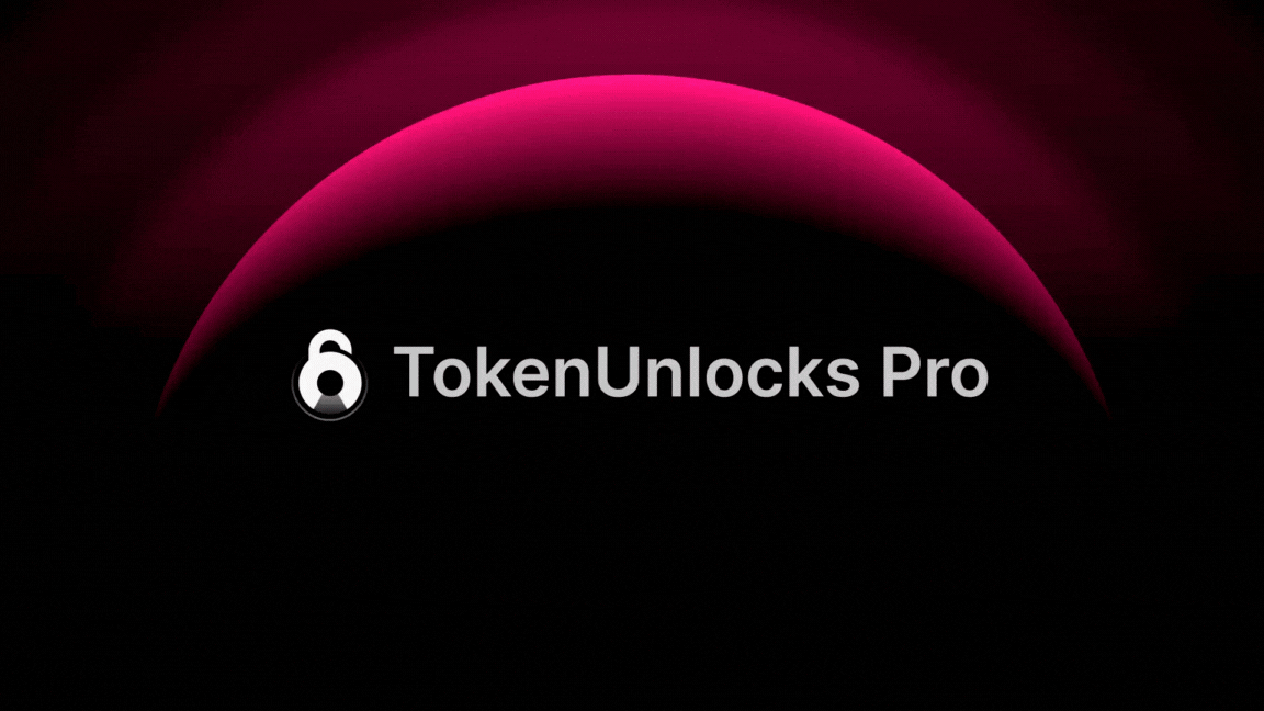 Introducing TokenUnlocks Pro
