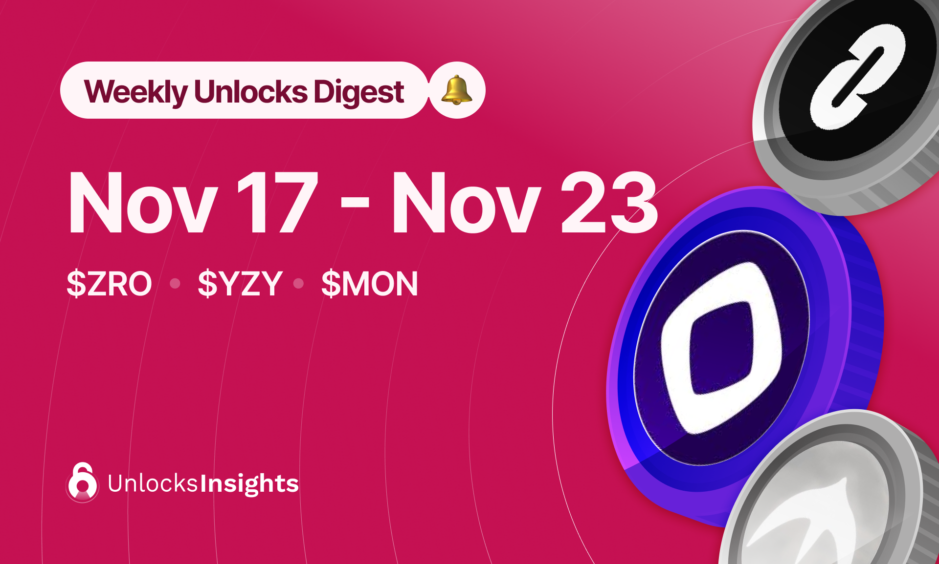 Weekly Unlock Digest: Nov 17–23,2025
