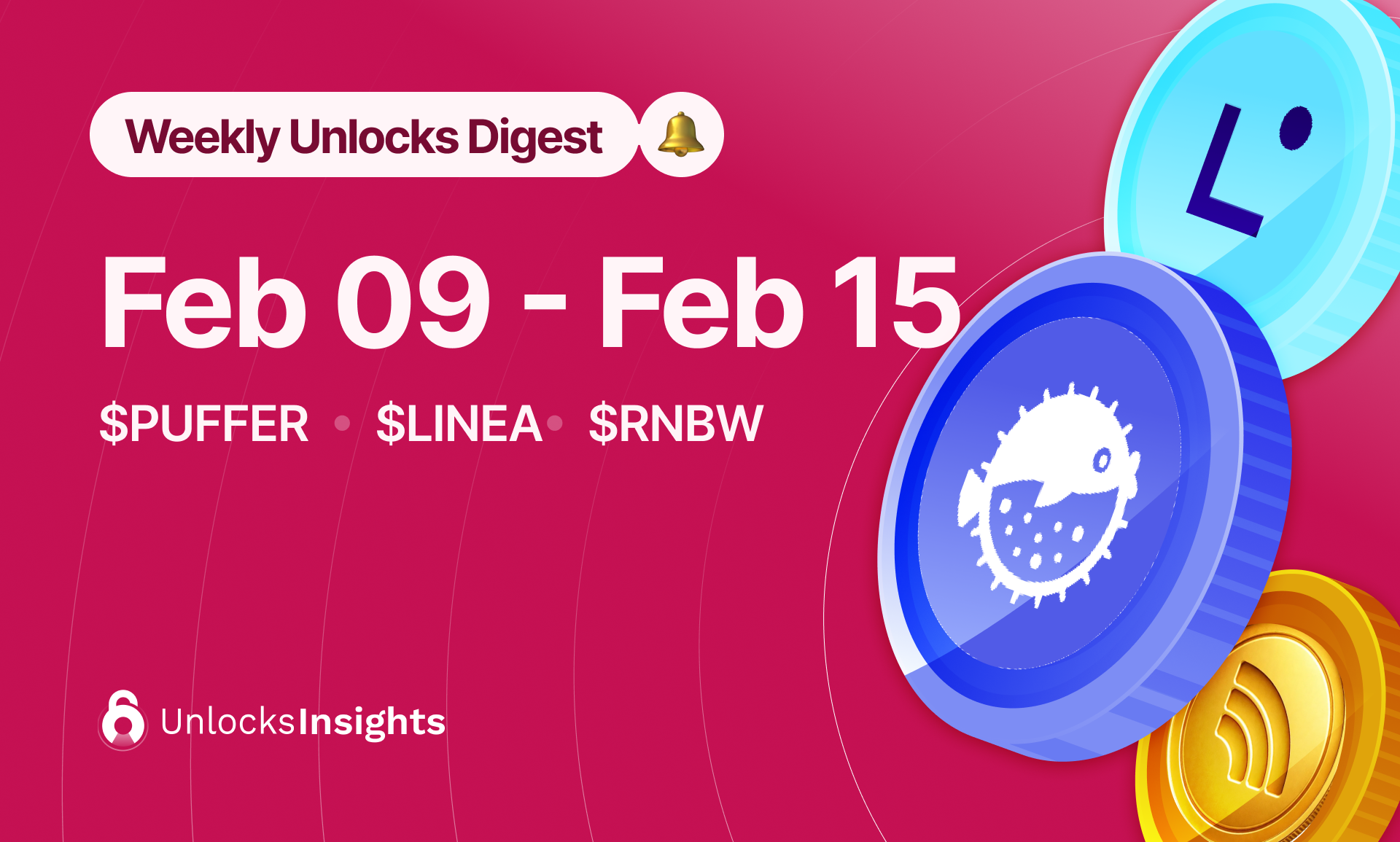 Weekly Token Unlocks Digest: Feb 9 –15, 2026 | Risk-Off Market